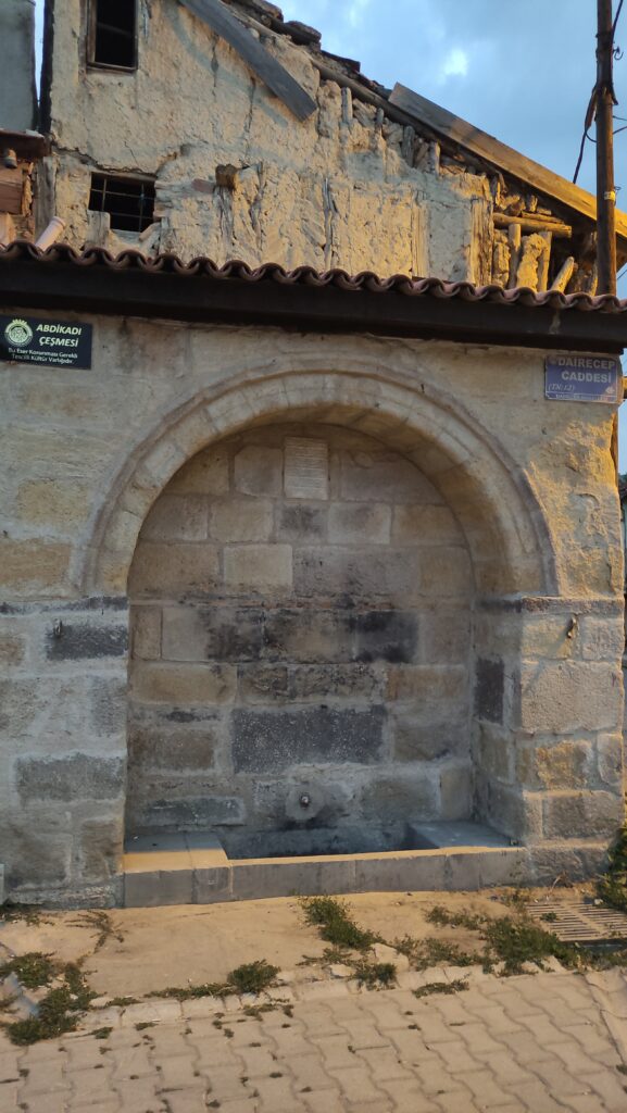 Abdi Kadı Mescidi Çeşmesi