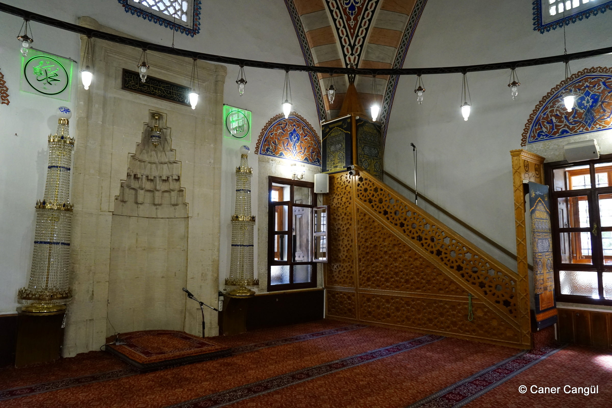 Aktekke Camii Mihrap ve Minberi