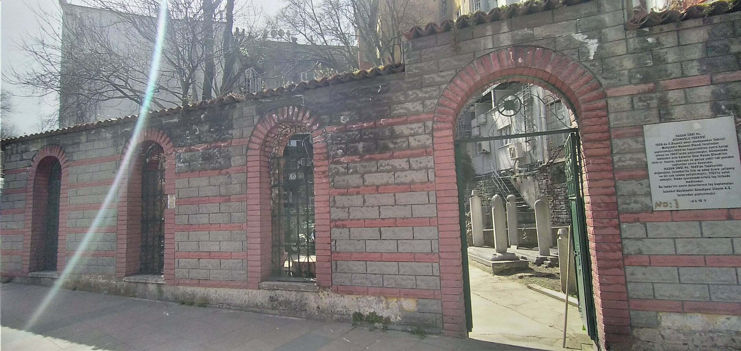 Aydınoğlu Tekkesi bulunduğu alan