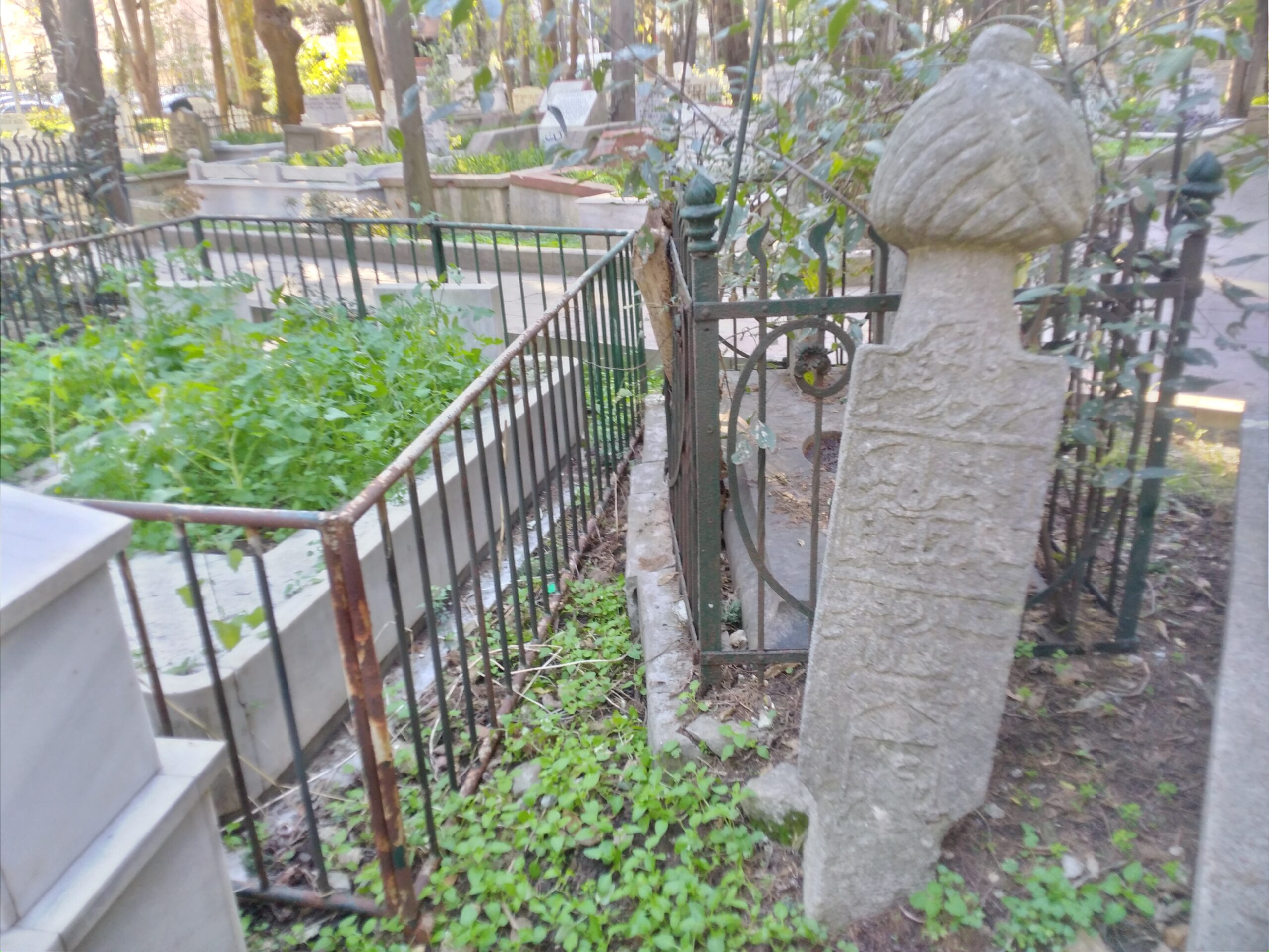 Bakırköy Mezarlığı Remizli Selman Beşe Mezar Taşı
