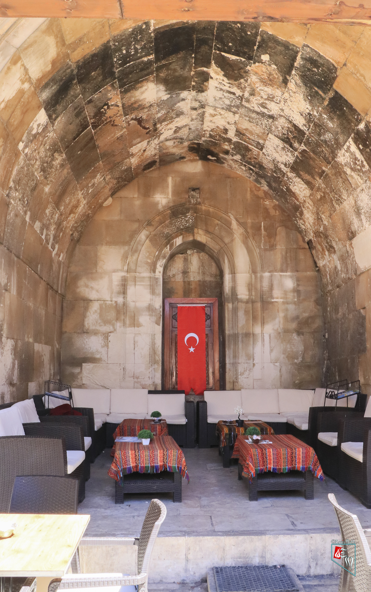 Buruciye Medresesi İçi Revak