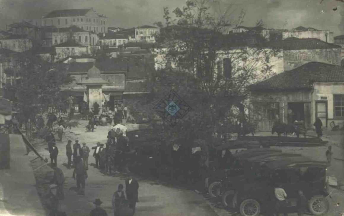 Çeşmenin eski yerindeki özgün görünümü