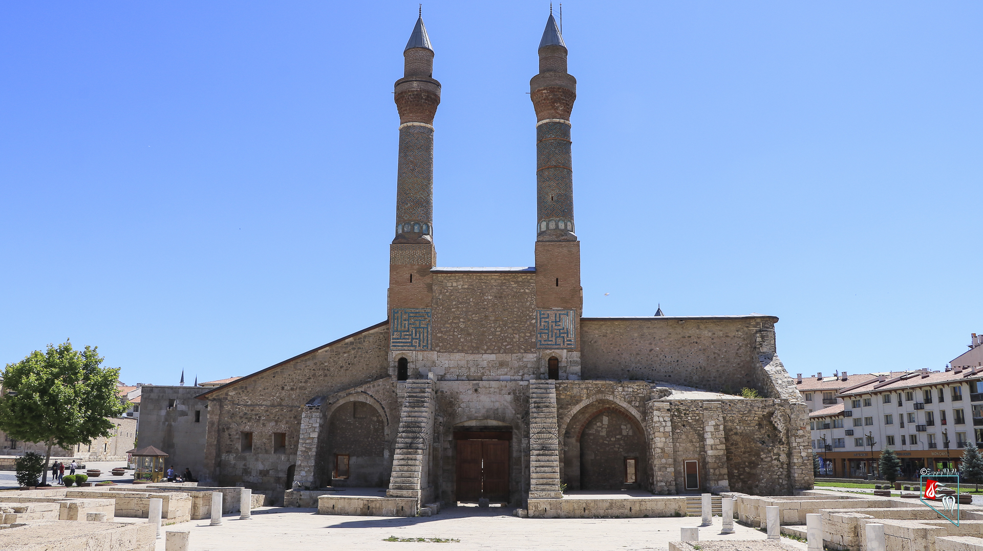 Çifte Minareli Medrese İç Kısmı