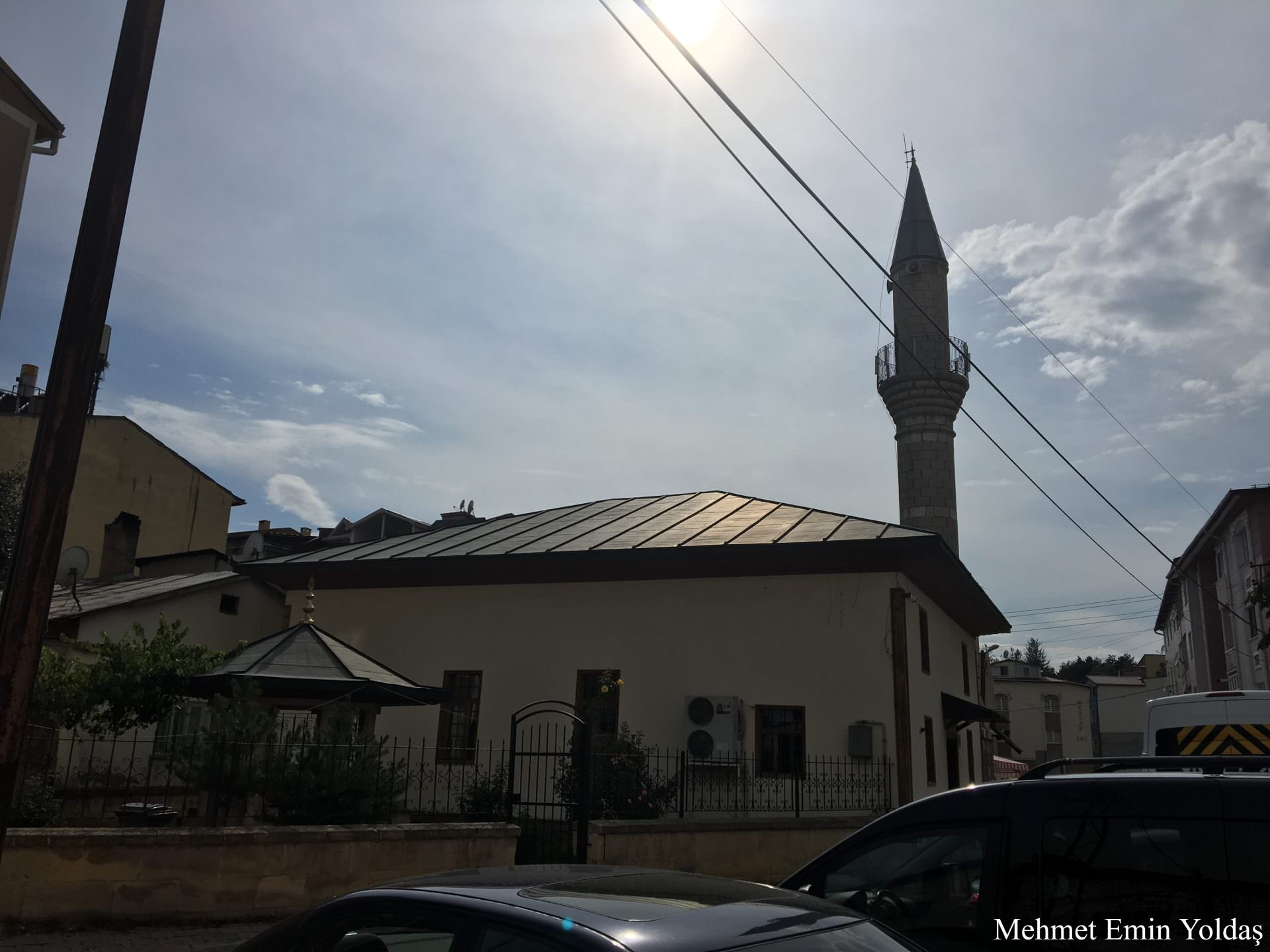Çukurpınar Camii batıdan görünüm