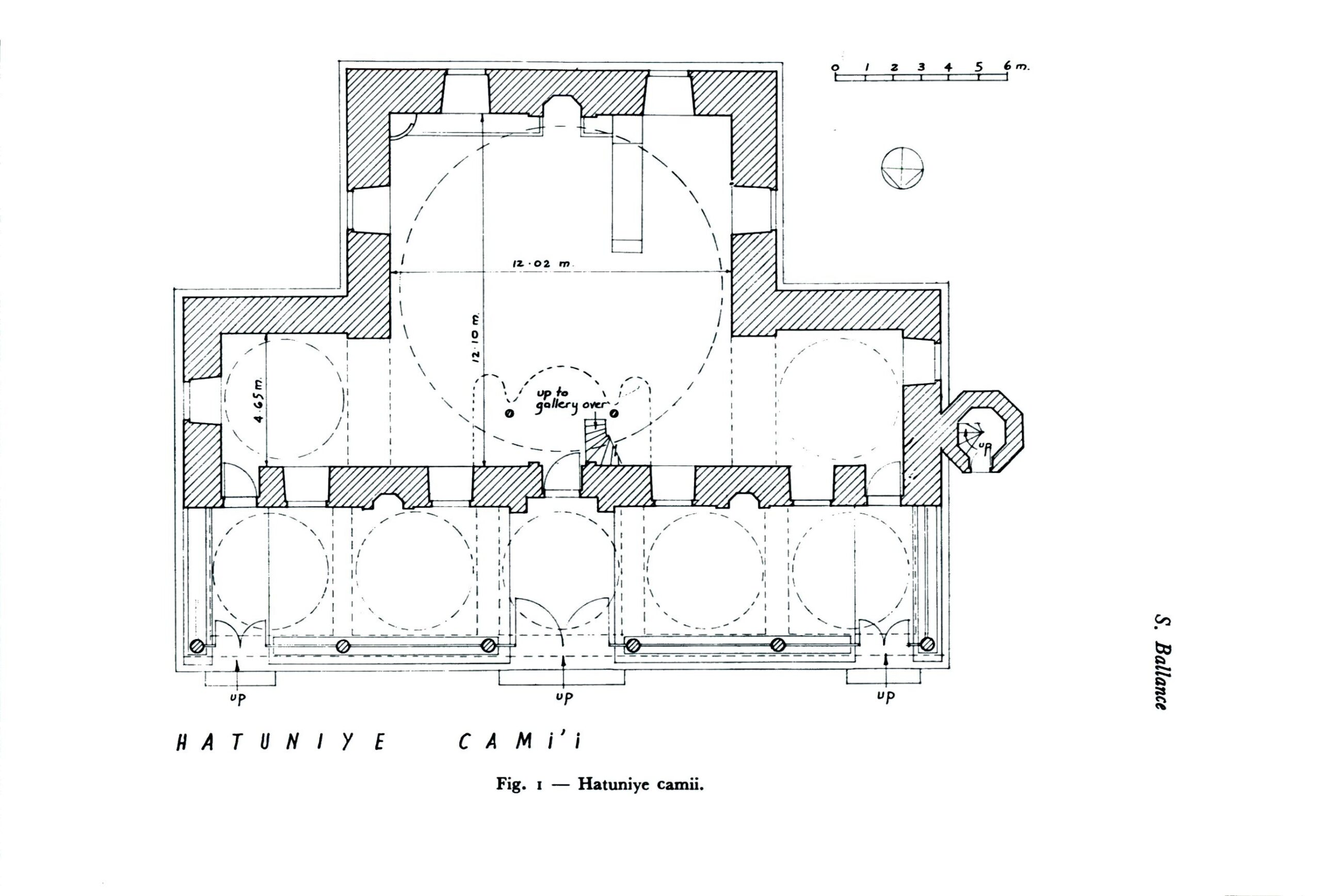 Hatuniye Camii Planı