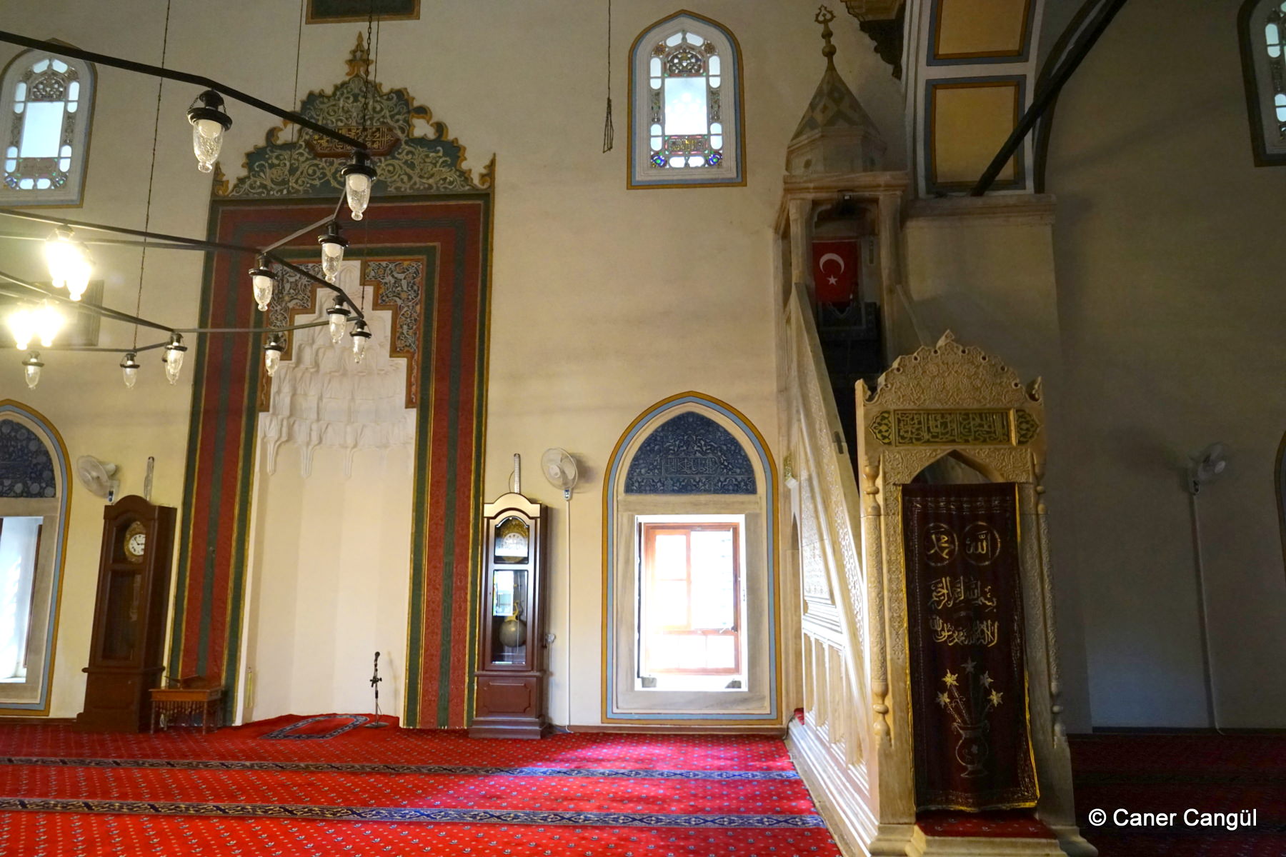 Hafsa Sultan Camii Kapı Mihrap ve Minberi