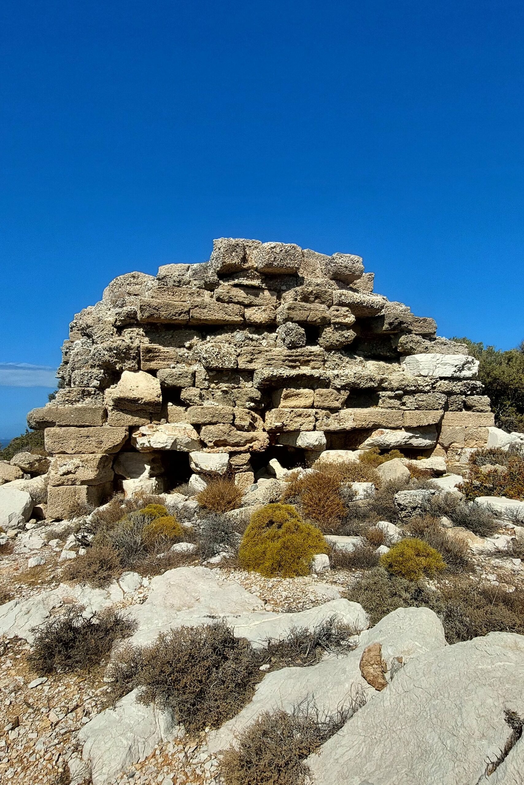 Knidos Aslanı’nın bulunduğu anıt mezar kalıntısı