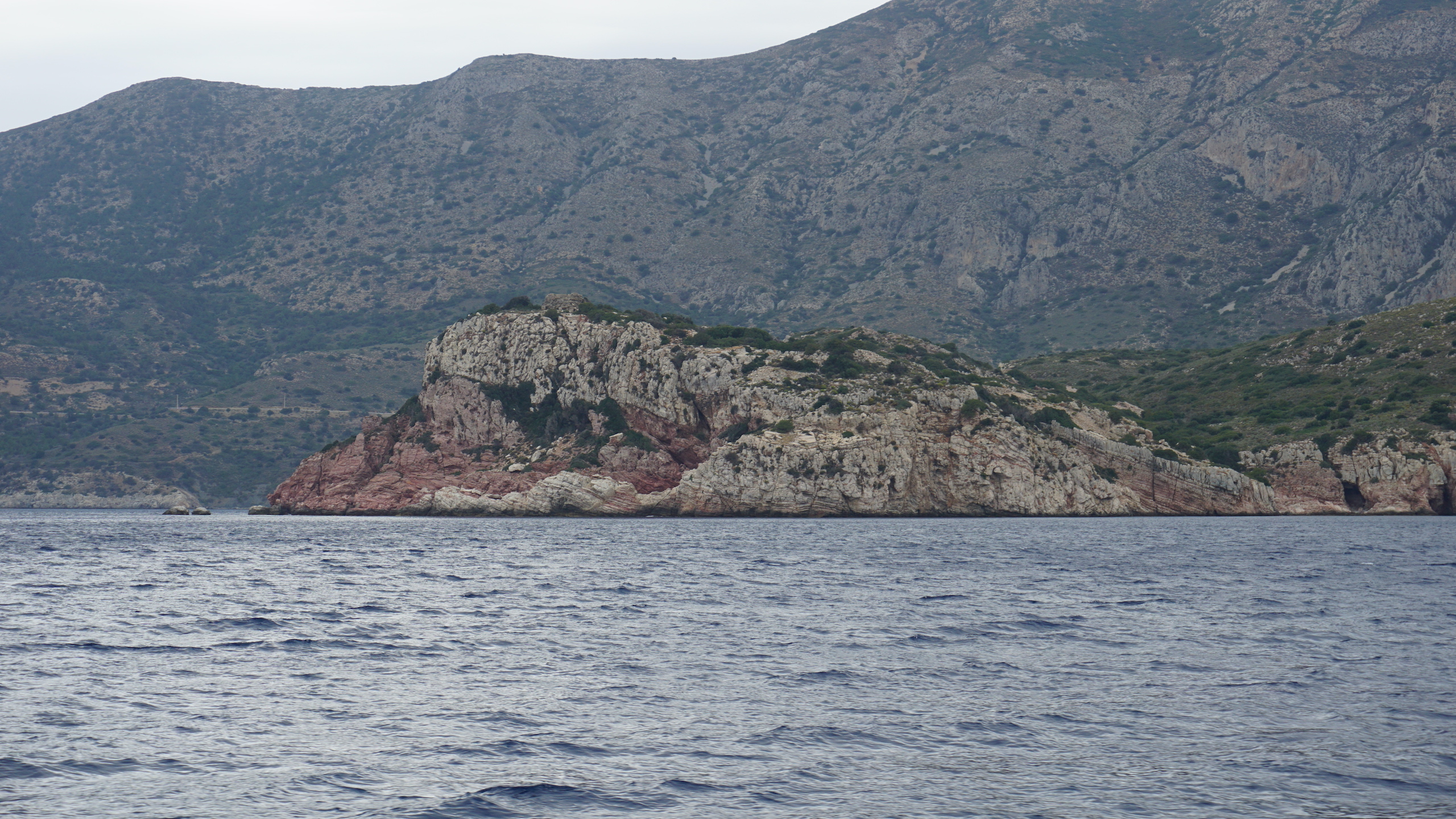 Knidos Aslanı’nın bulunduğu anıt mezar kalıntısı.