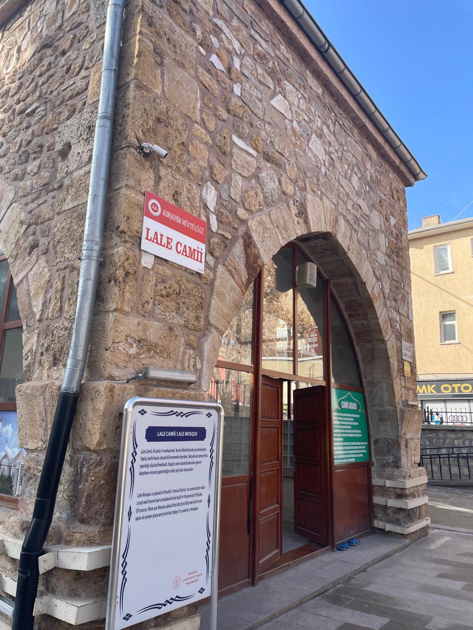 Lale Camii giriş kısmı