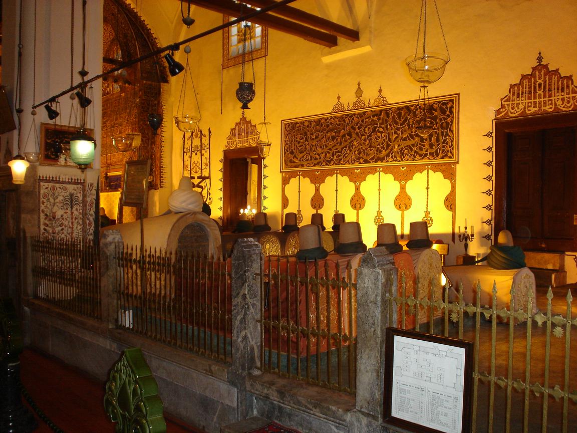 Mevlana Müzesi Konya müze i̇ç mekan fotoğrafı