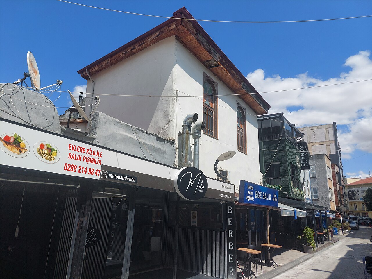 Sinagogun genel görünümü