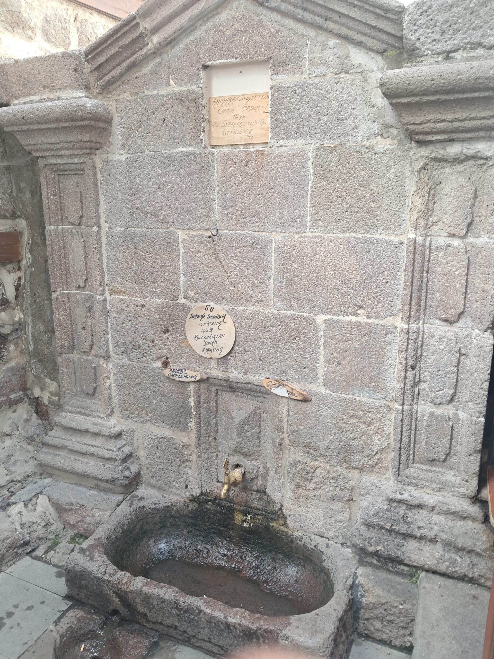 Ramazan Şemseddin Camii Çeşmesi