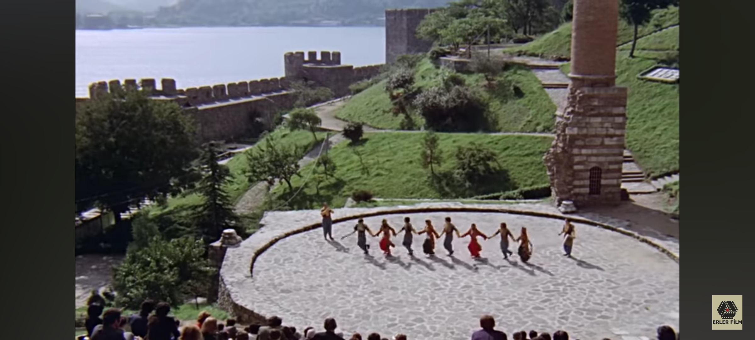Karateciler İstanbul’da filminden alanın eski görüntüsü.
