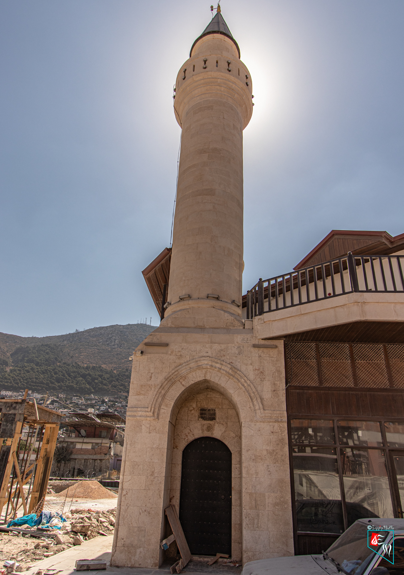 Hatay Antakya Şeyh Muhammed Camii Girişi ve Minaresi