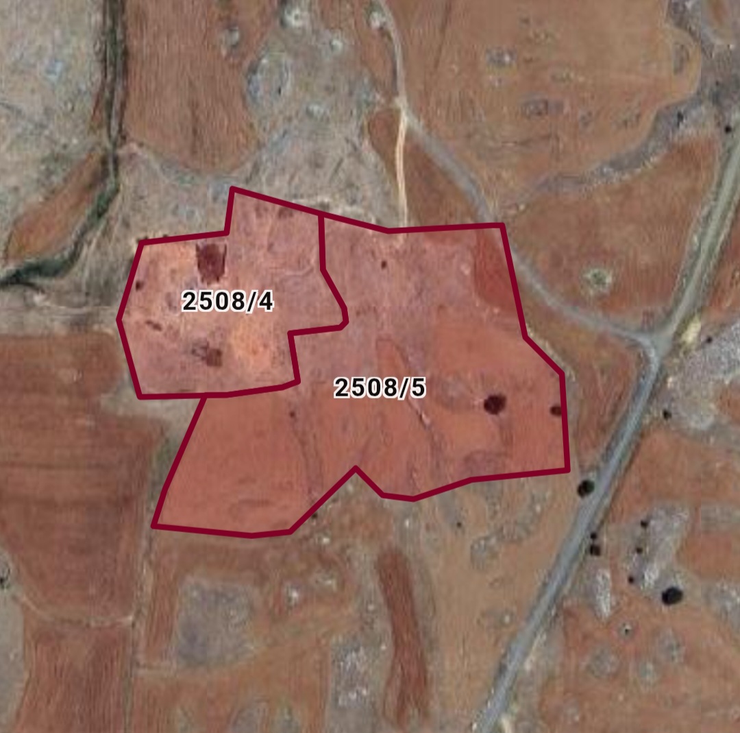 Sivri Mevkii Arkeolojik Sit Alanı’nın parseller üzerinden görünümü