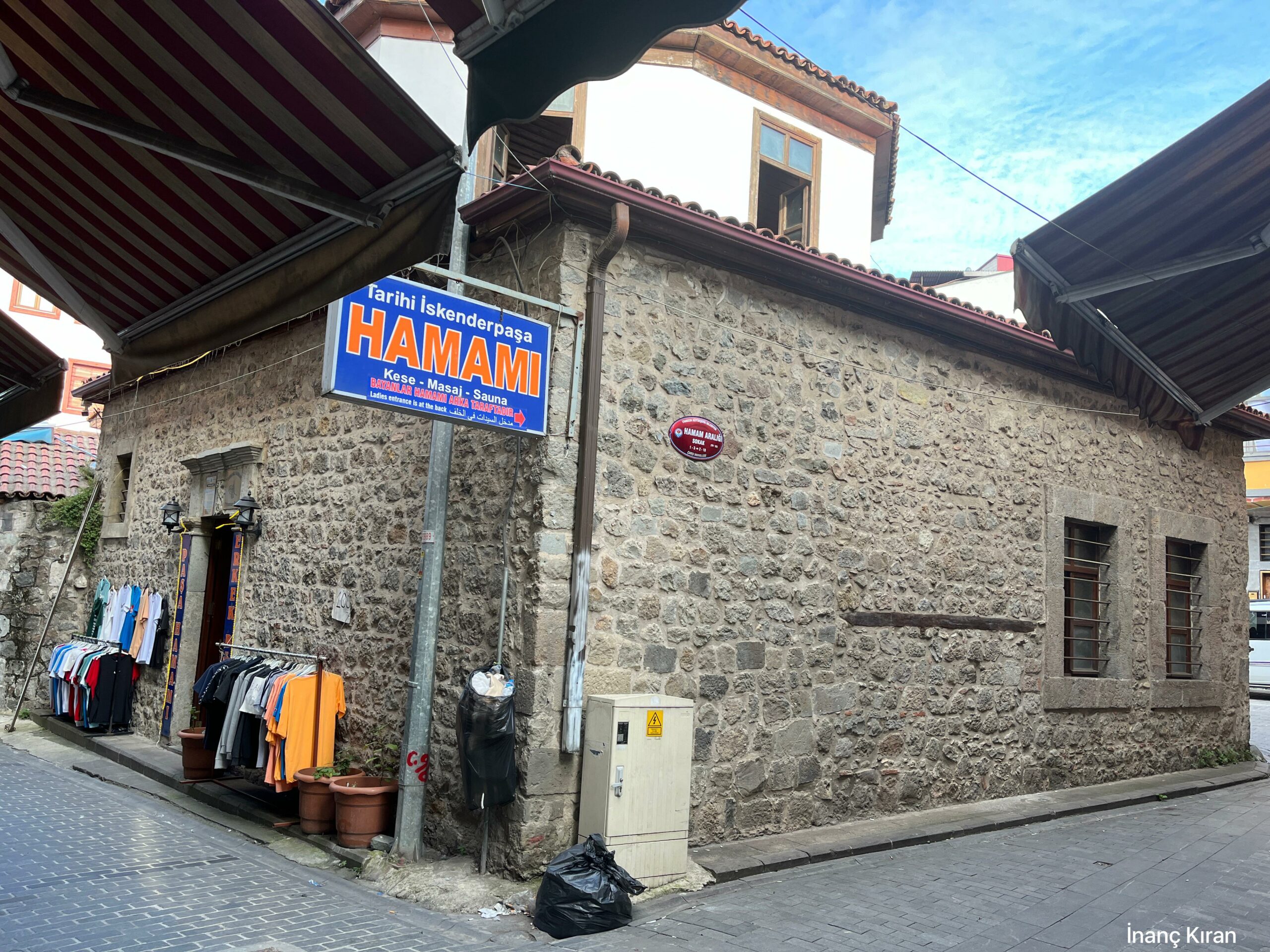 İskender Paşa Hamamı, Ortahisar