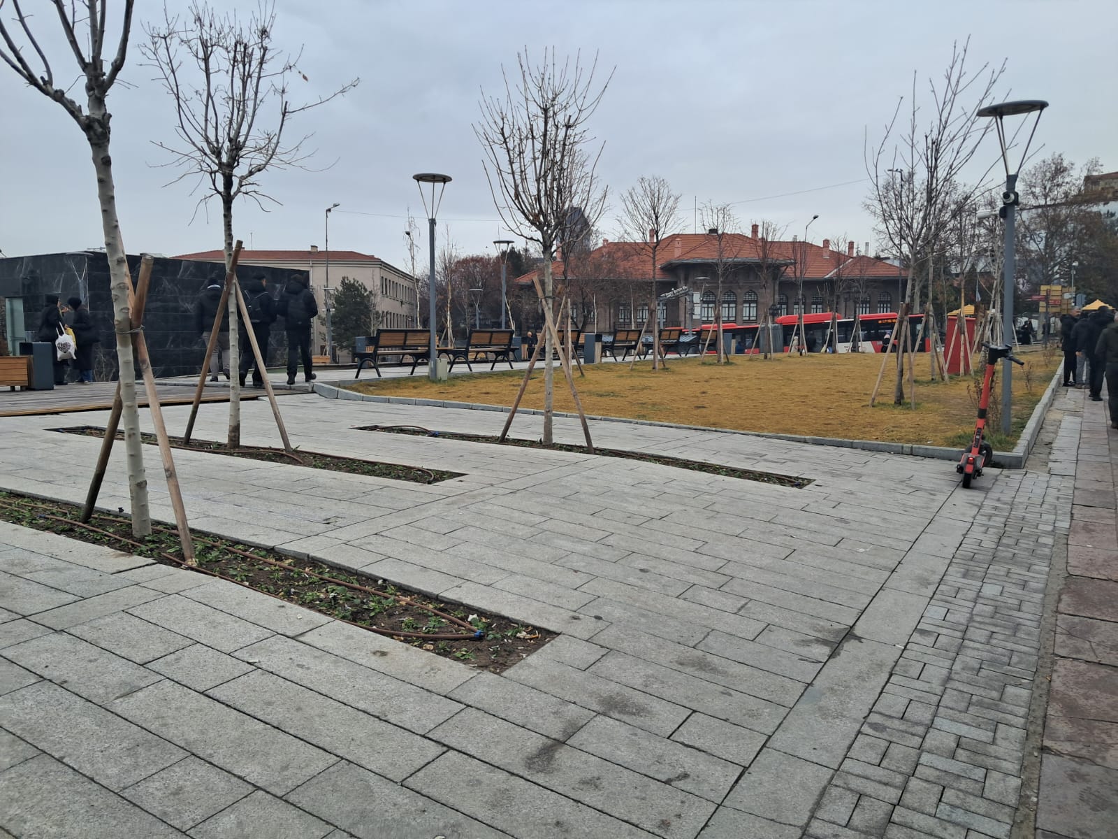 Ankara Belediye Bahçesi’nin yerinde bulunan yeni park