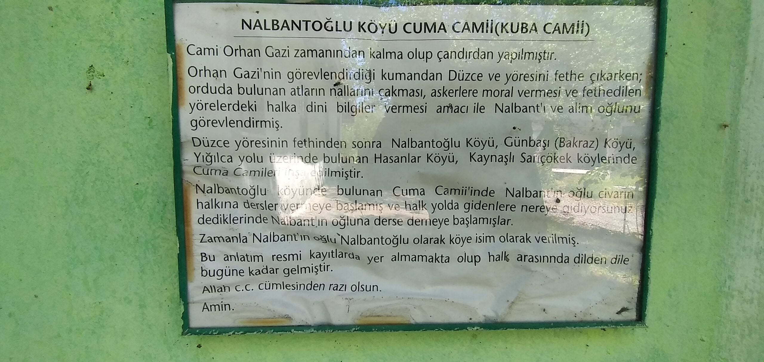 Cabbar Nalbant Türbesi