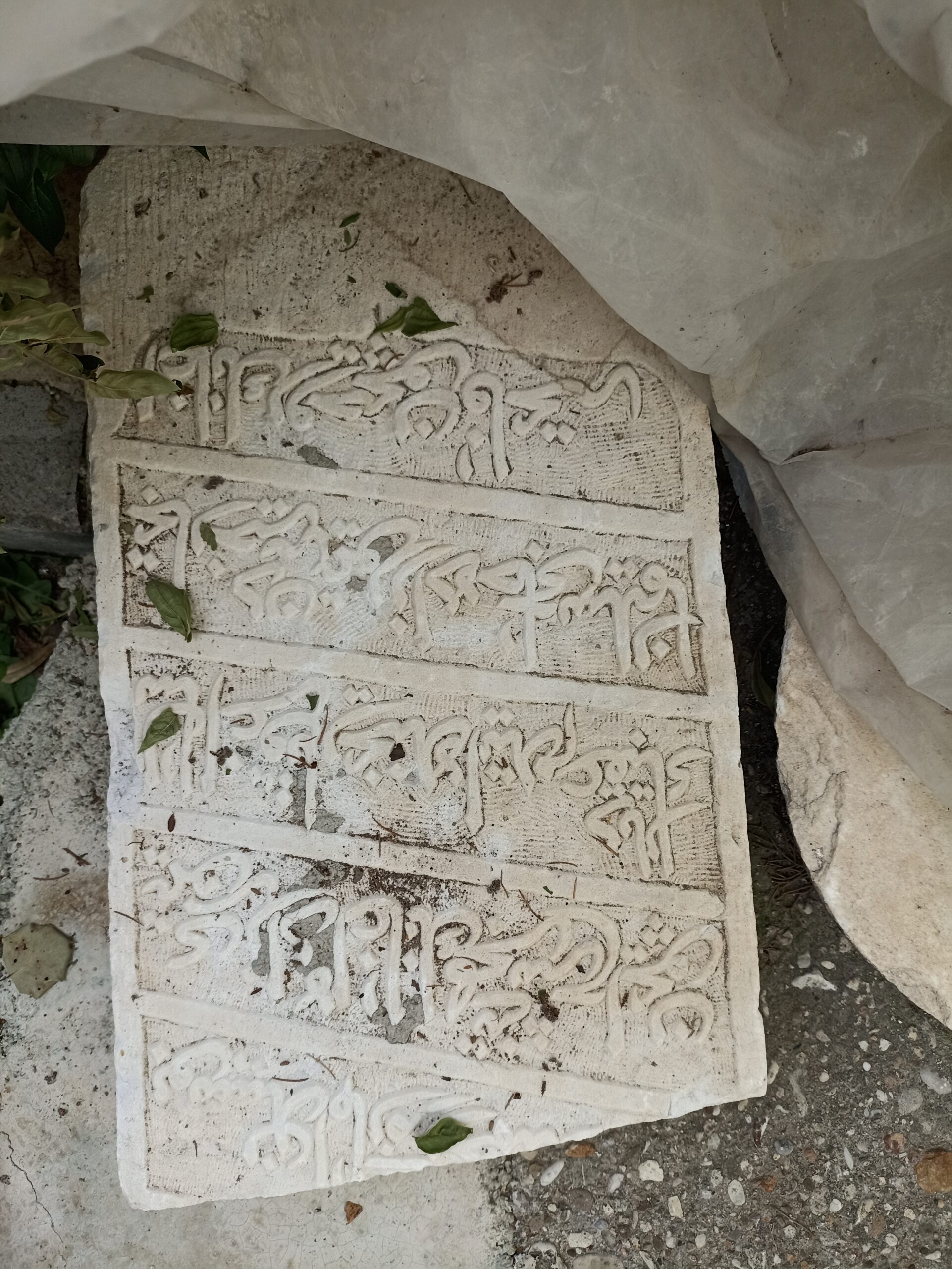 bu sebebden amma zemîn-i rahmetin misl-i bahâr 

Timûrzâde Ağanun hicretini şerh içün 

sâl-i gark tarihinde itdüm ukbâ-yı diyâr 

Tüccâr-ı Hayriyye’den Tîmûr-zâde Hacı Süleyman 

Ağa’nın Ruhu içün Fâtiha