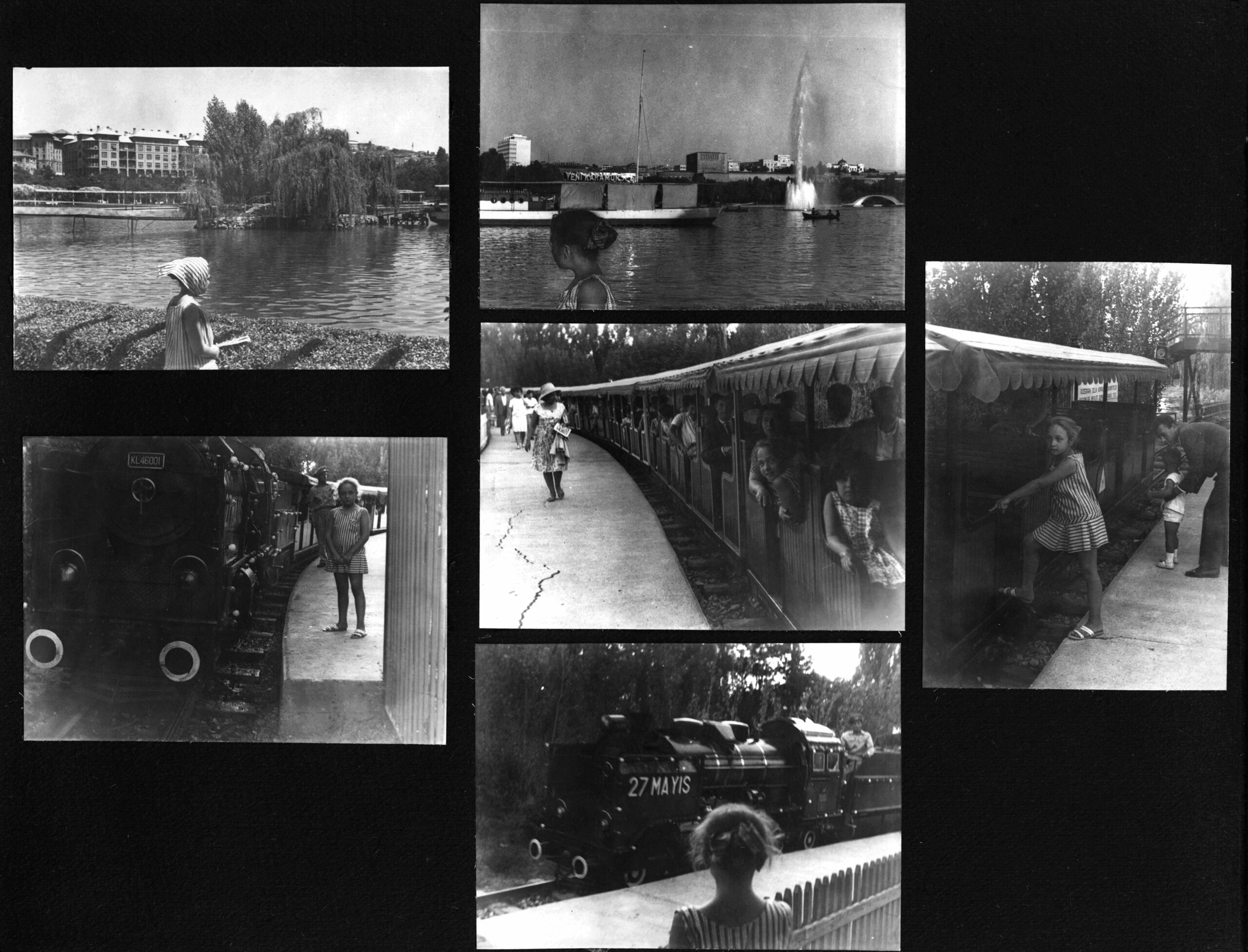 Bir Ailenin Seyahat Fotoğraflarında Gençlik Parkı