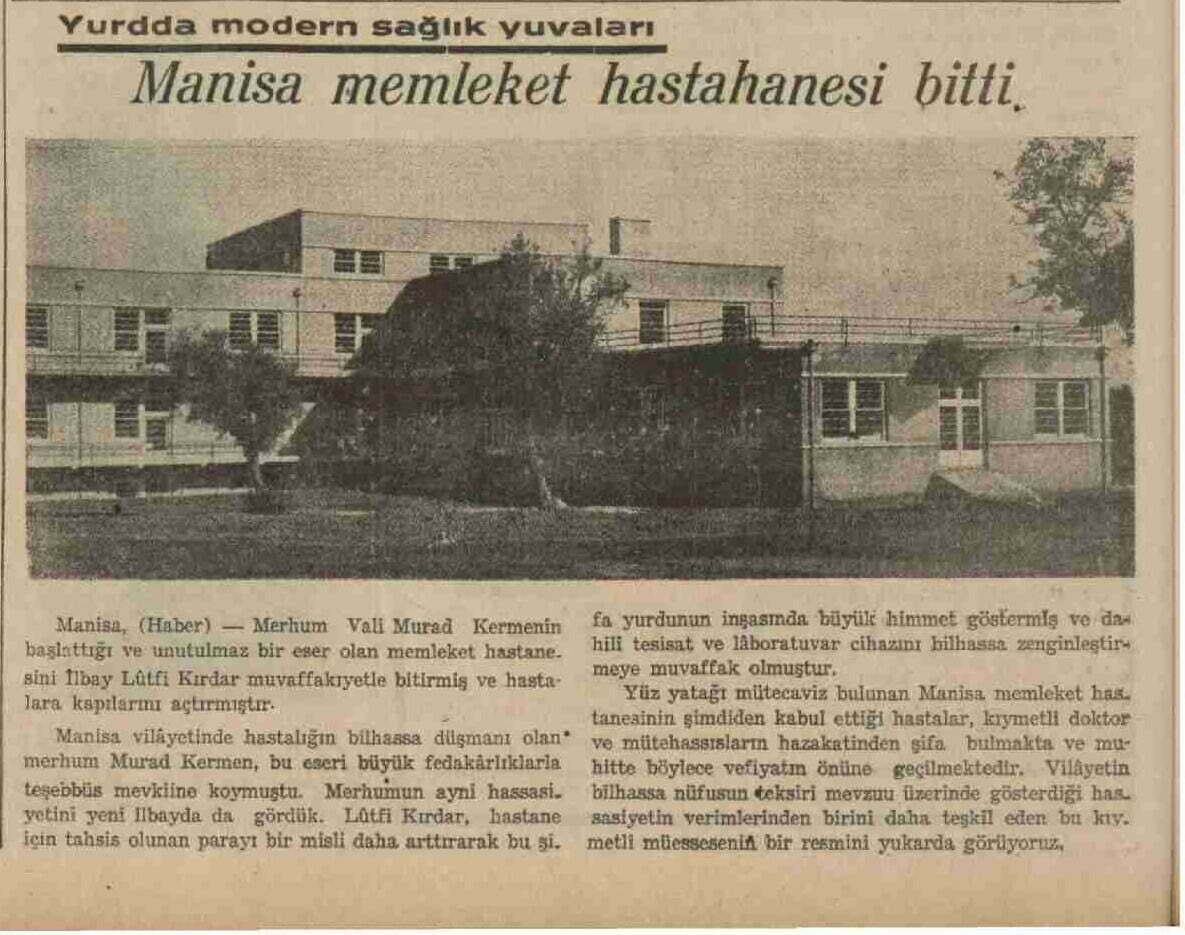 Haber – 16 Nisan 1938
