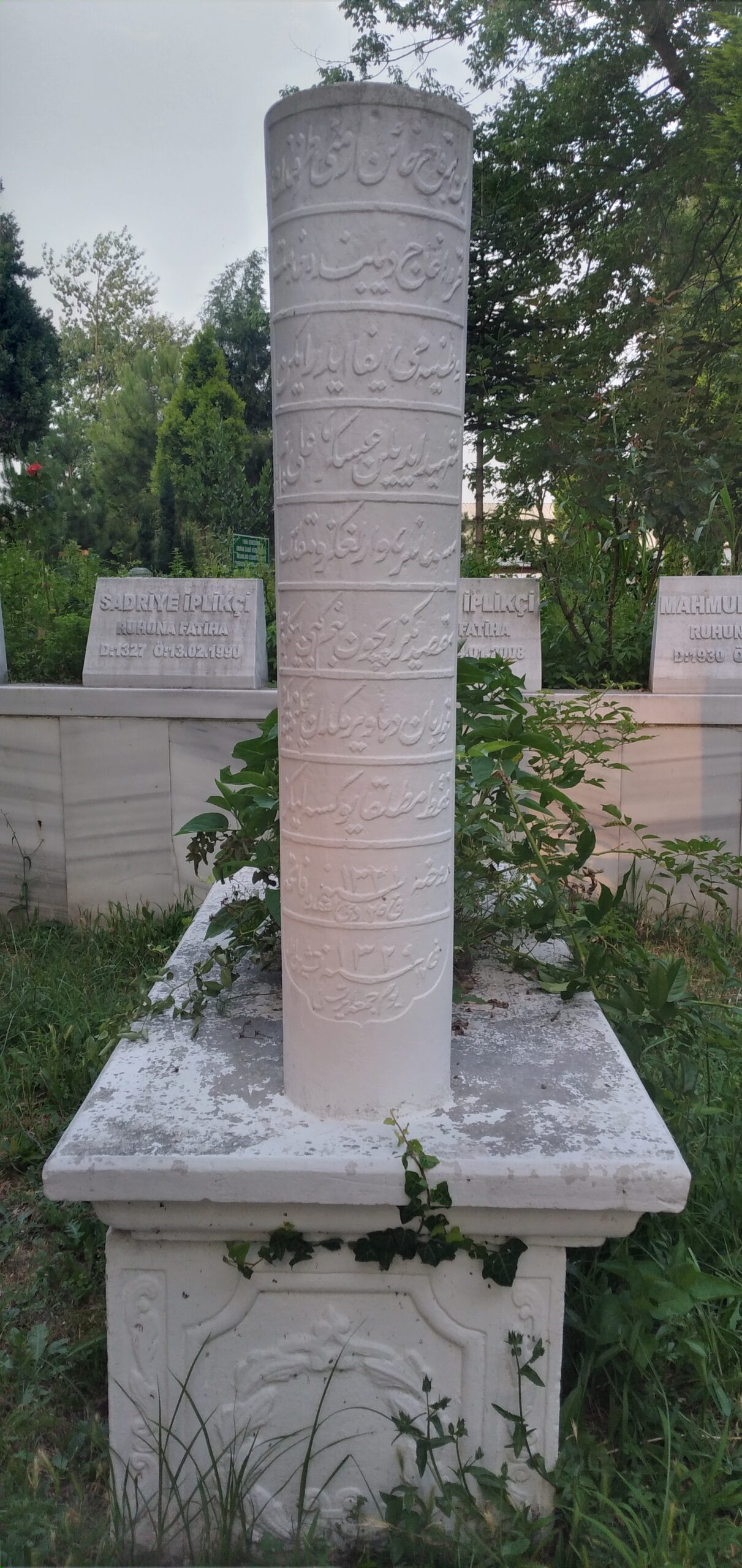 Yorgalar Mezarlığındaki Mezartaşları Asker Ali Mezar Taşı
